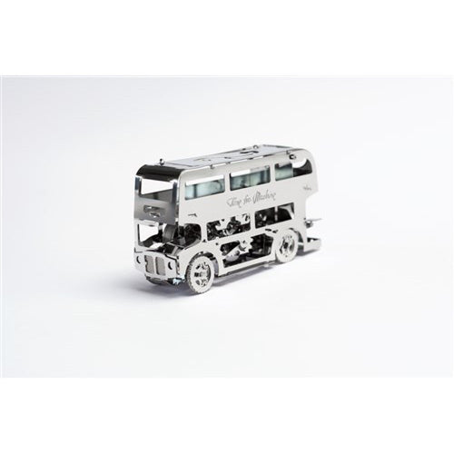 3D Metalen Bouwpakket, Cute Double Decker, Time for Machine, T4M38028, 9x3x5,2cm