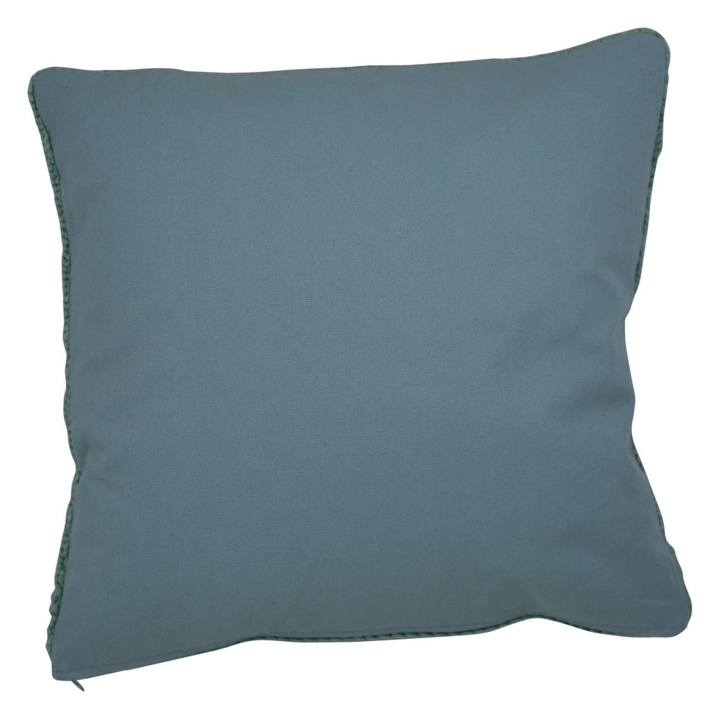 Rose kussen groen 45x45cm