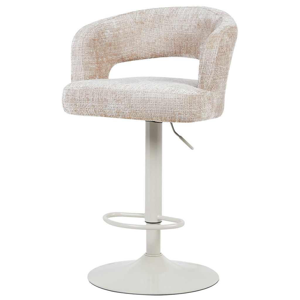 Barkruk Vince Beige - Beige onderstel