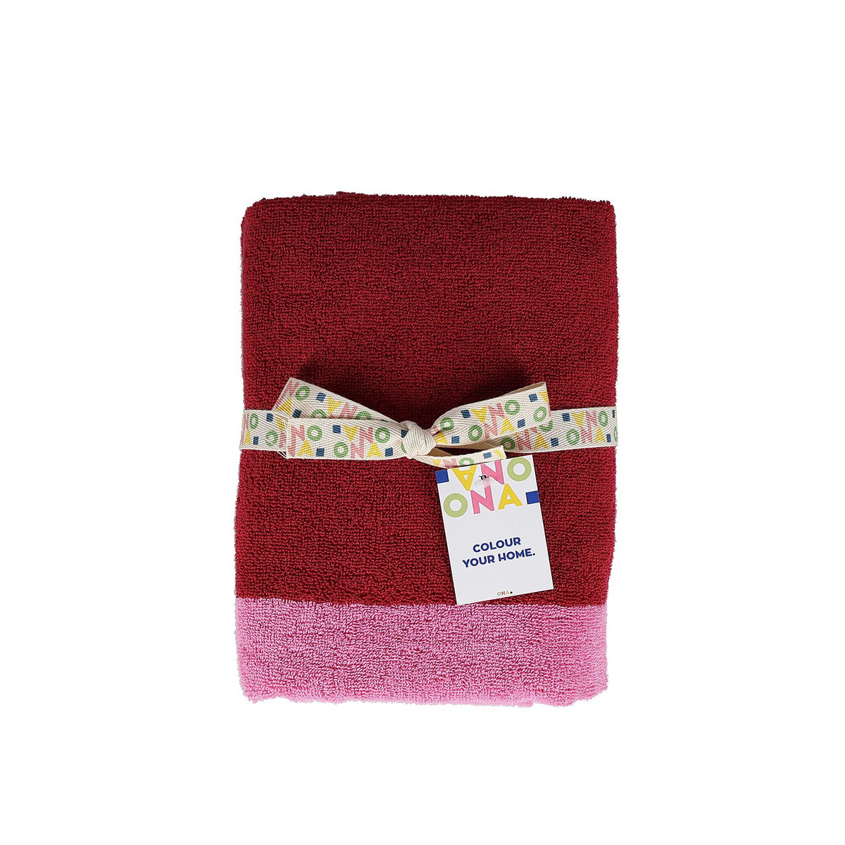 Badhanddoek 50x100cm roze Pixie - Set van 2