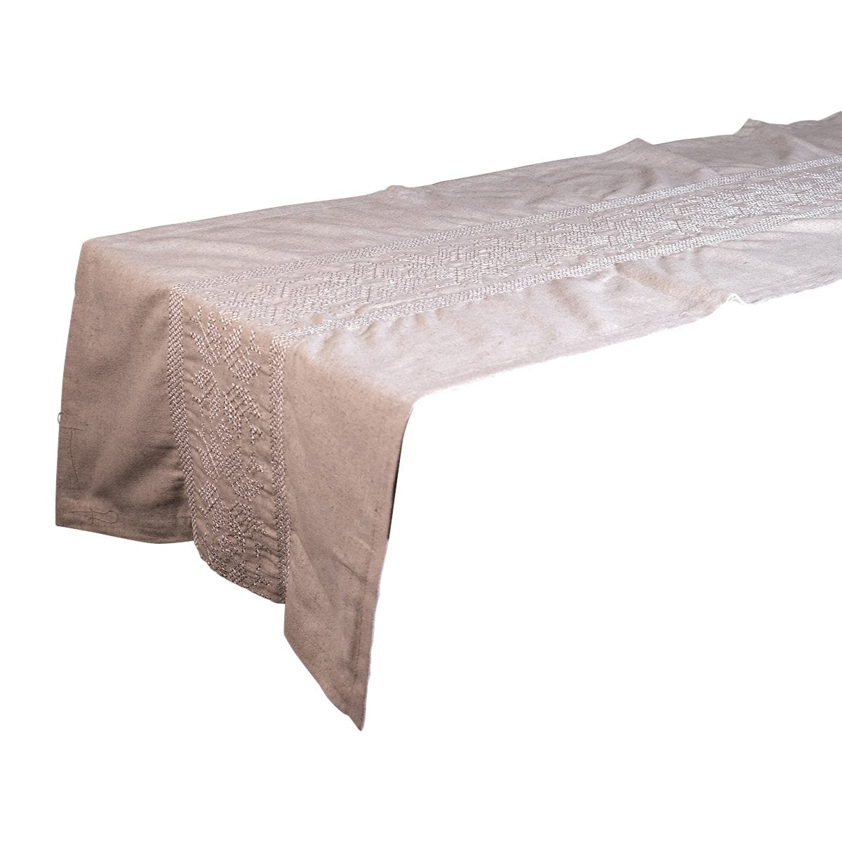 Jutland Tafelloper wit 42x220cm
