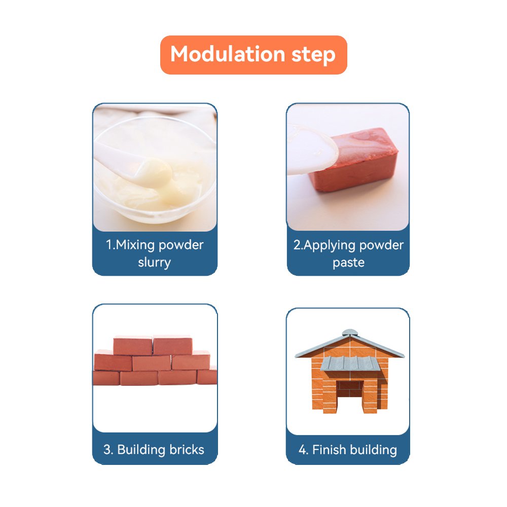 Bouwpakket Steam DIY Cottage Vakantiehuisje- Steen- eerst zelf steentjes maken en daarna bouwen!