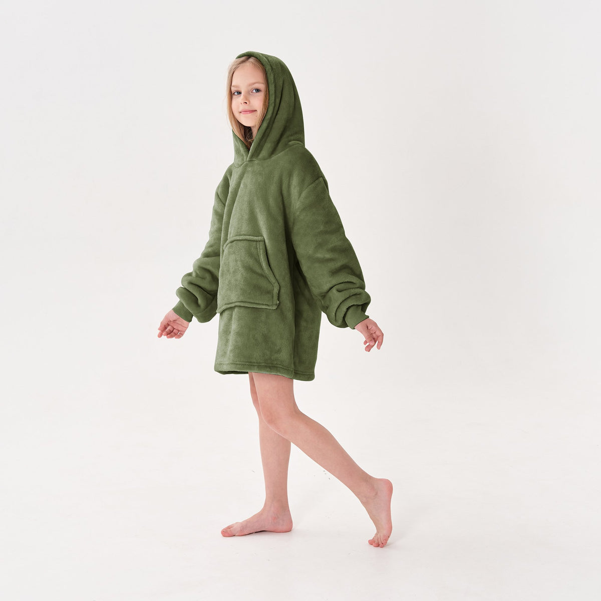Textino Junior - Oversized hoodie 50x70 cm - Kinderen - Groen