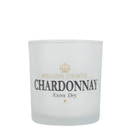 Theelichthouder wijn chardonnay wit small 8cm