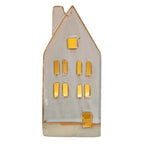 Decoratie Huis 15 cm Beige Porselein