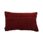 Smock kussen rood 30x50cm