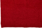 J-Line deken Chenille - polyester - rood