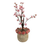 Bloempot Ø 19x16 cm beige terracotta