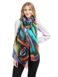 Zijden sjaal Multicolour