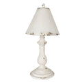 Tafellamp Ø 26x55 cm Wit IJzer Bureaulamp