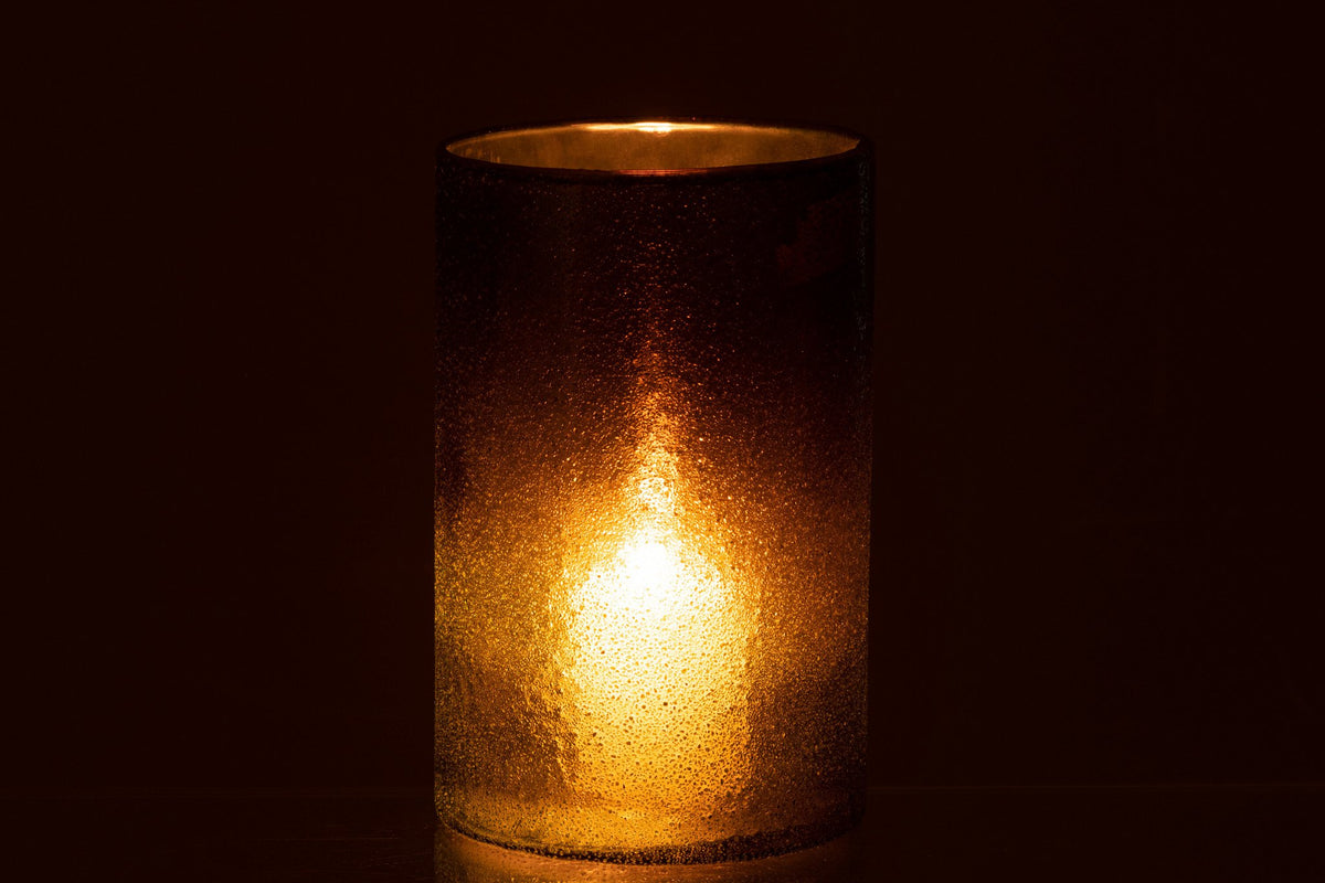 J-Line lantaarnspiegel - glas - groen - groot