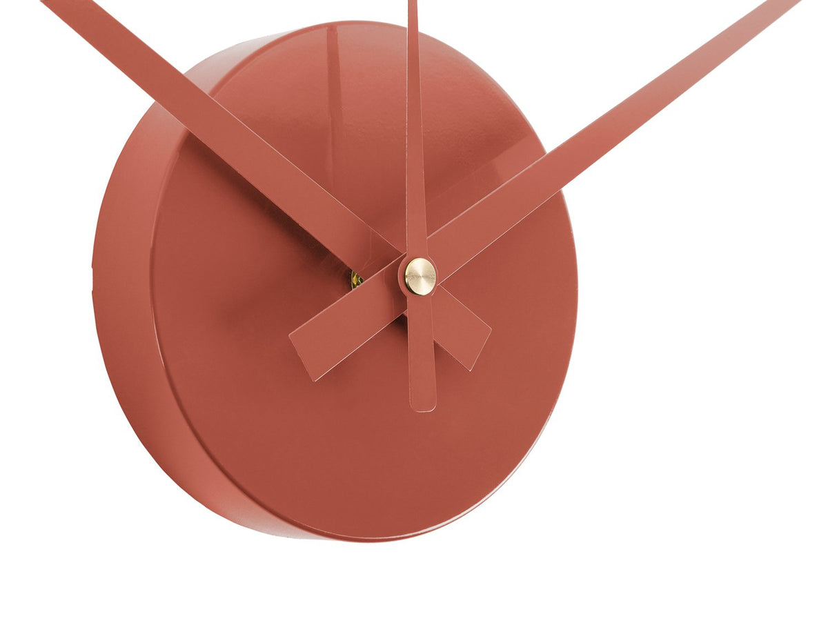 Wandklok DIY zonsondergangnummers