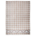 Plaid 130x170 cm Bruin Wit Polyester Teckels Deken