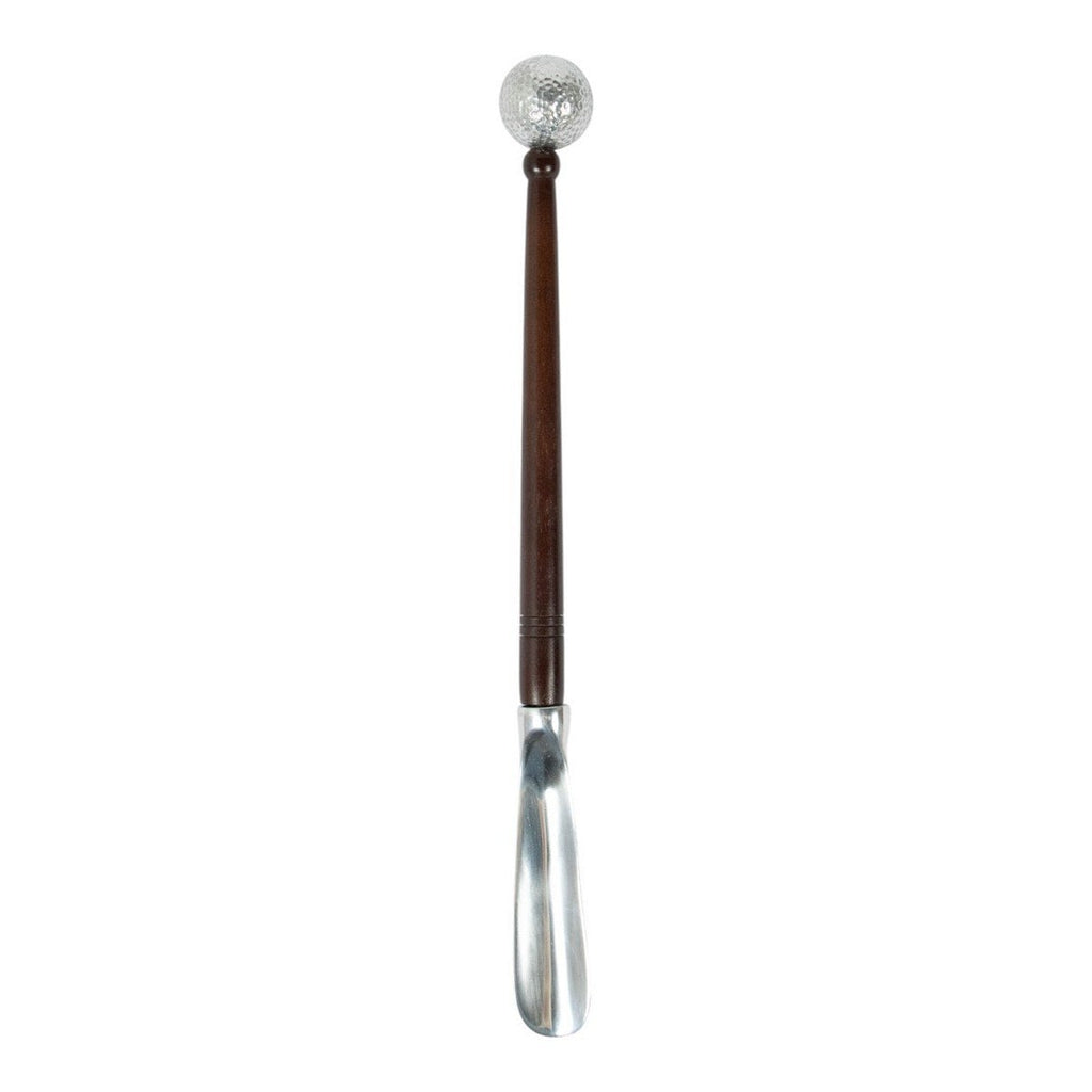 Schoenlepel met hout golfbal 47cm