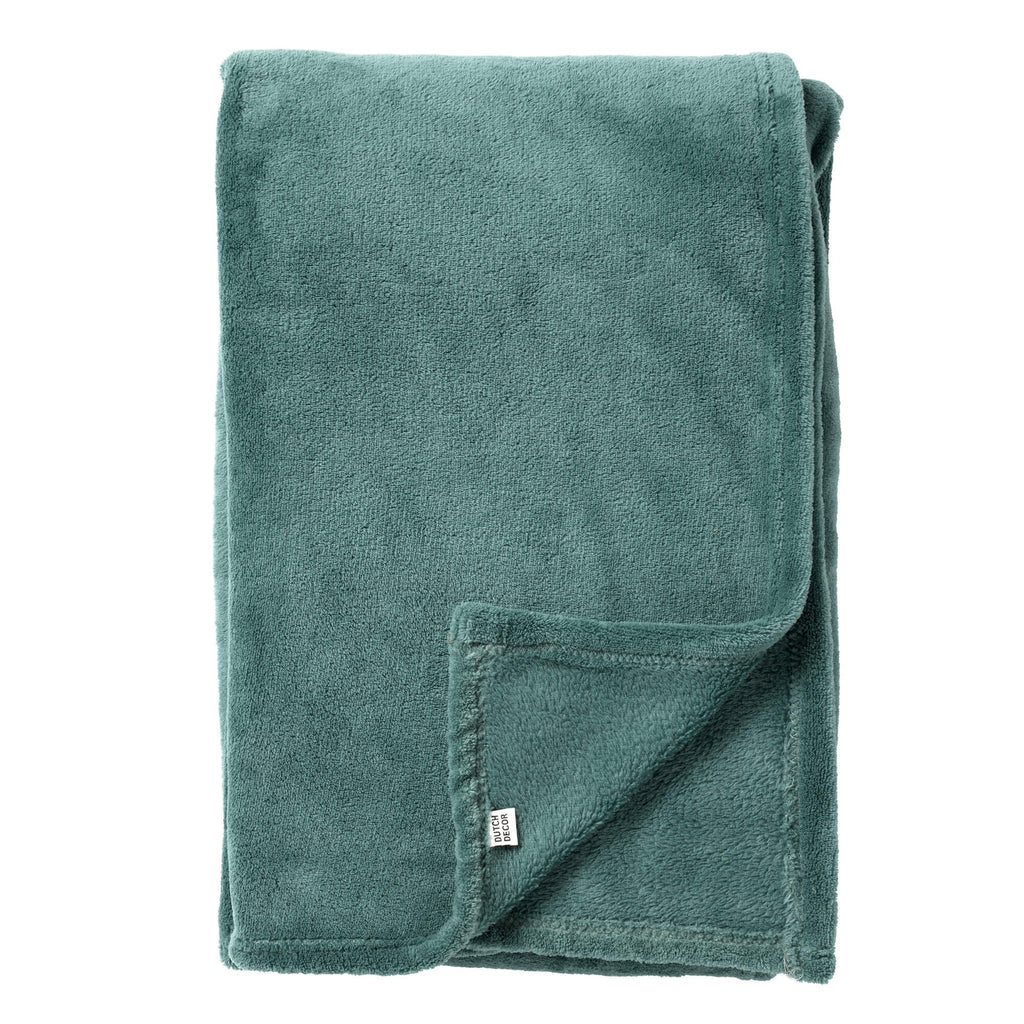 Dutch Decor Owen - Plaid 130x160 cm - Alsemgroen - Groen