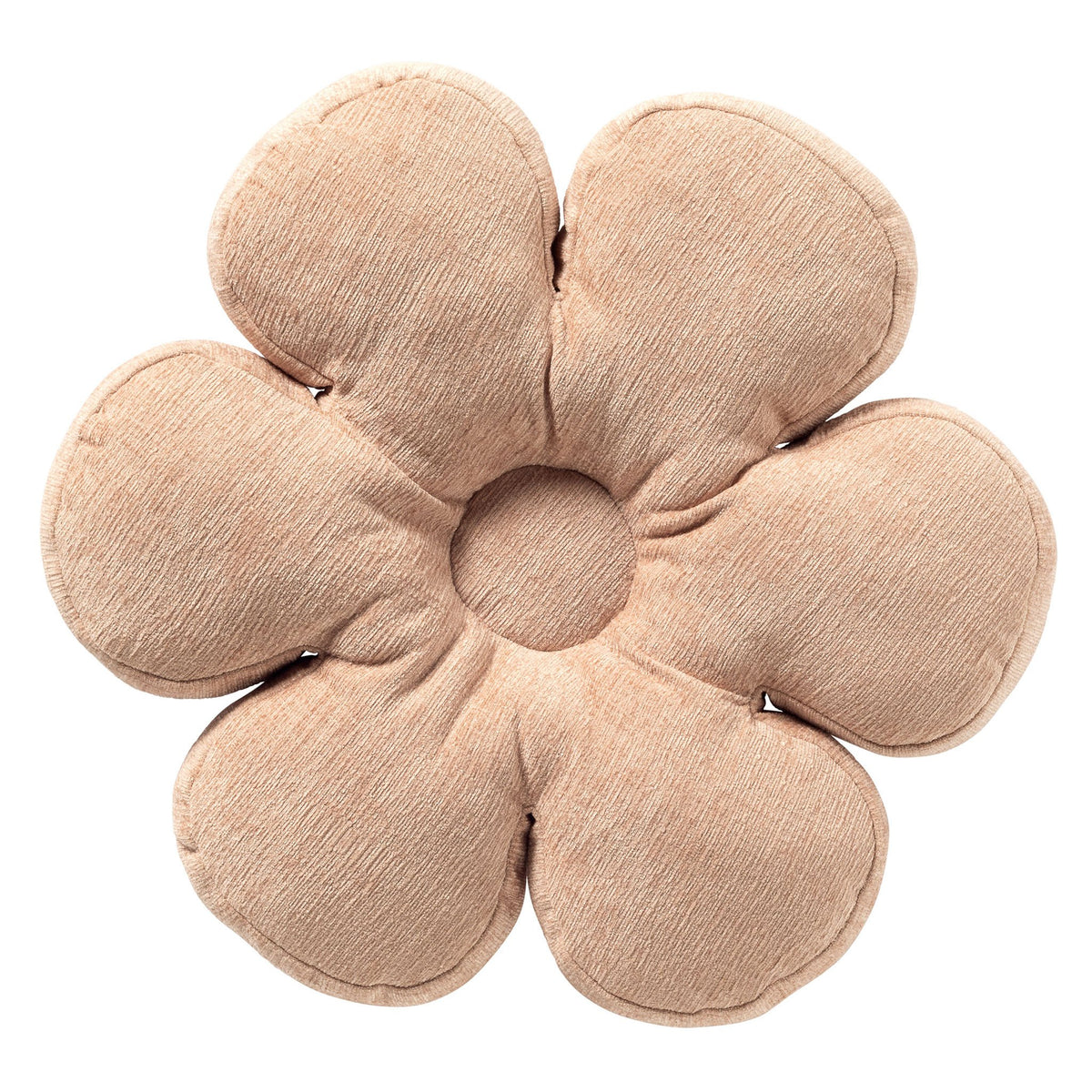 Dutch Decor Bloom - Kussen 43x43x8 cm - Bloem - Rose Tan - Roze