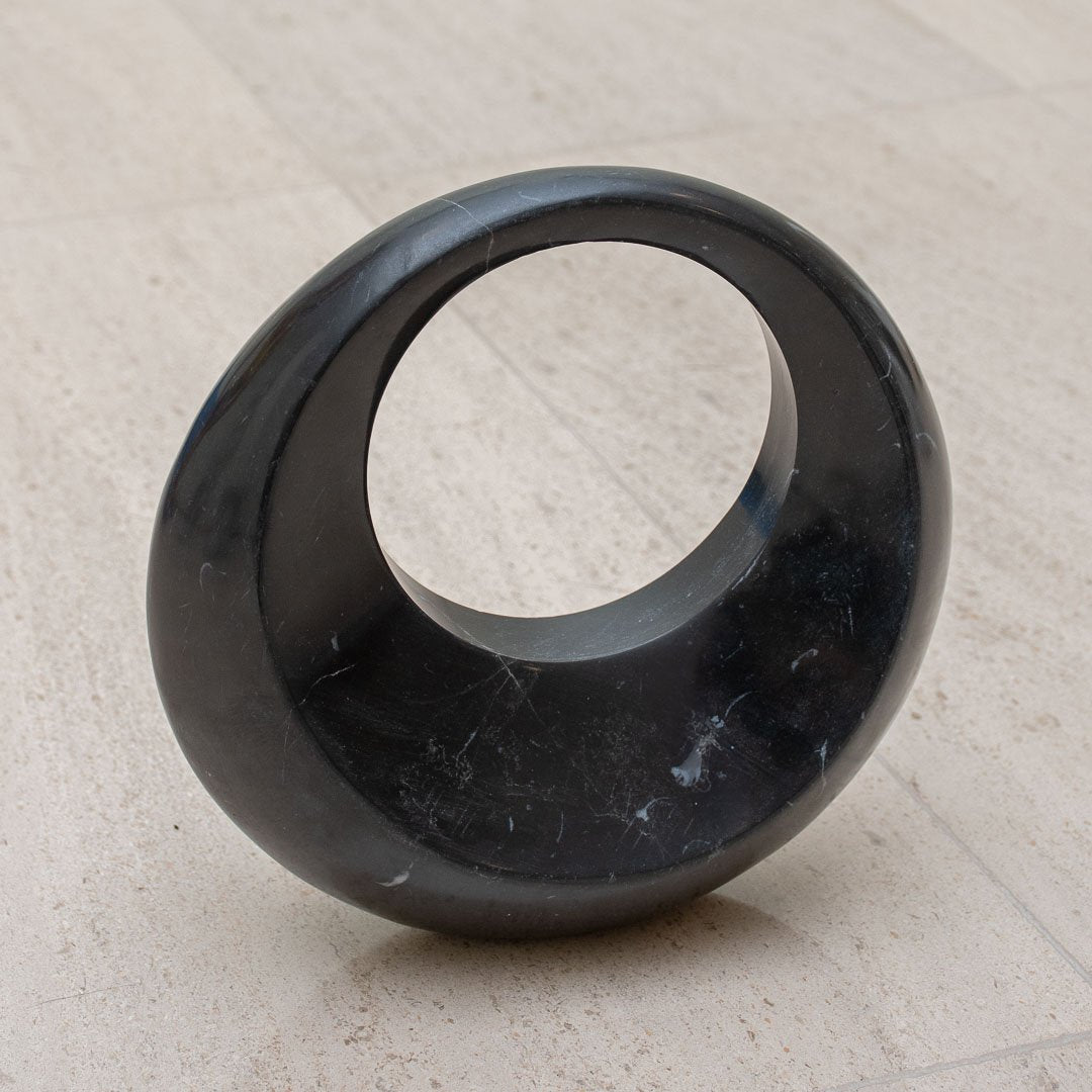 Marmeren kettlebell middelgroot
