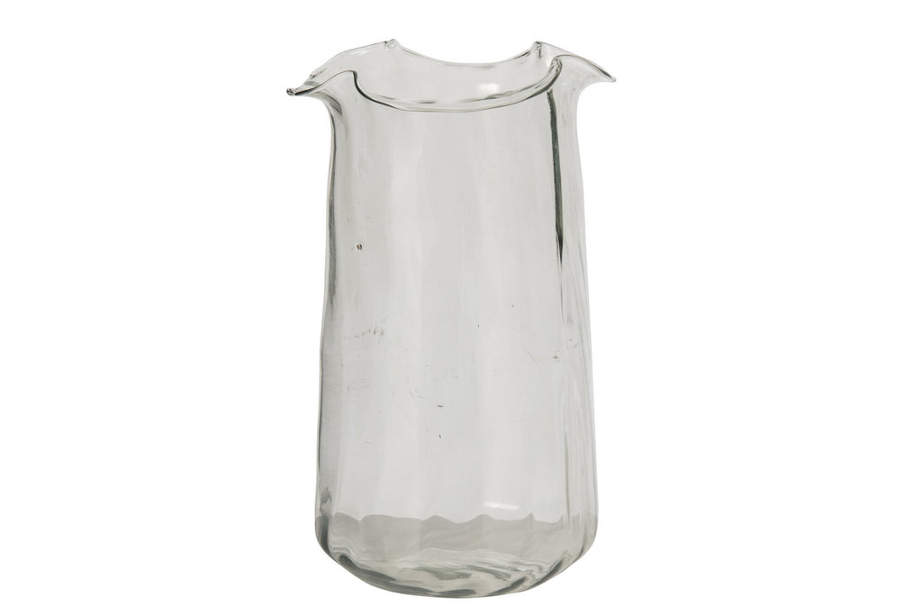 J-Line vaas - glas - transparant - large