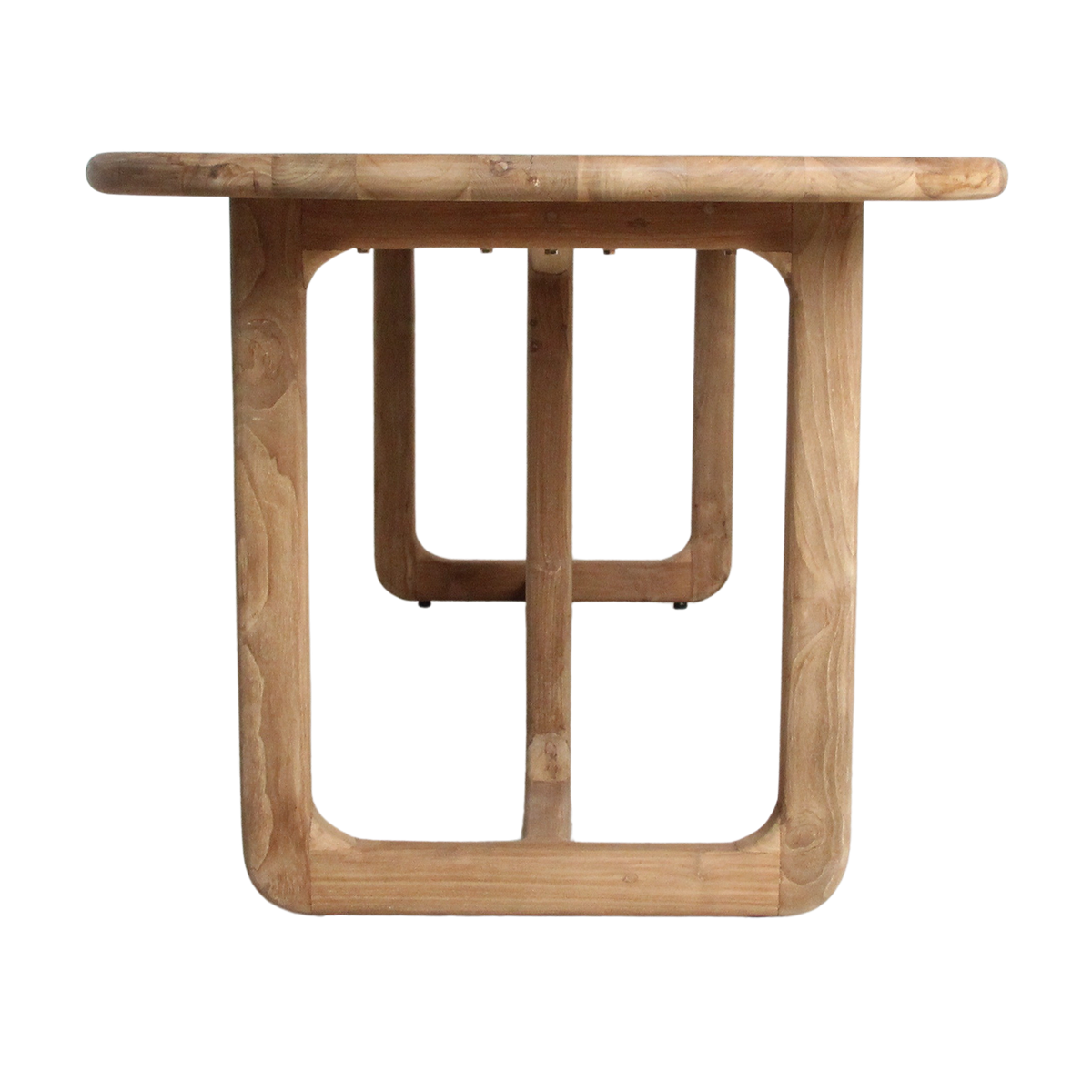Invierno teakhouten eettafel - FSC-gerecycled hout