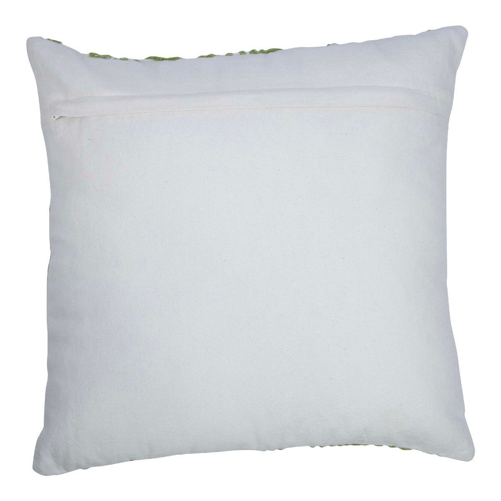 Lilou Kussen bladeren groen 45x45cm