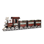 Kerstdecoratie beeld Tein 95X19X28 CM Rood Metaal