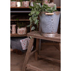 Plantentafeltje 40x14x27 cm Bruin Hout Plantenstandaard