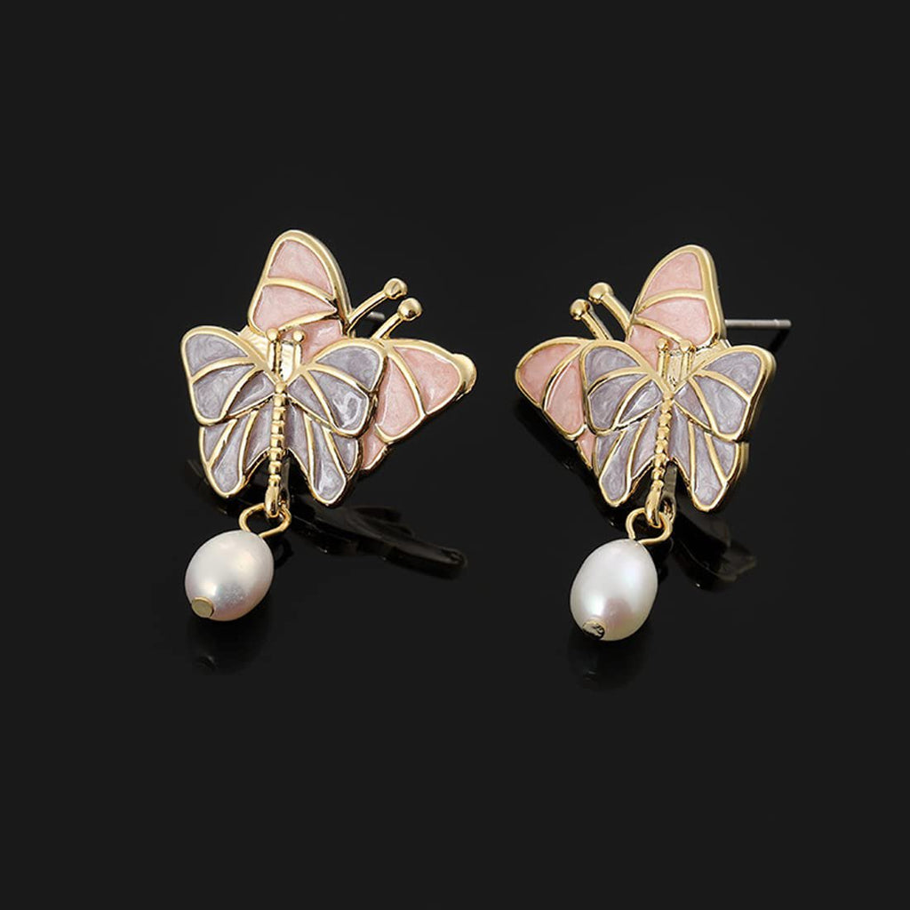 Vlinderdruppeloorbellen – vergulde mode-sieraden – accessoirelijn voor dames – winkelvoorraad