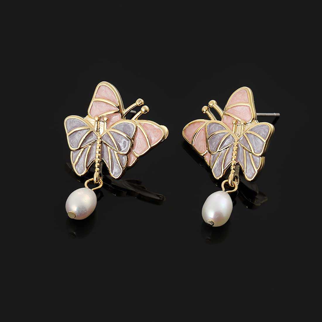 Vlinderdruppeloorbellen – vergulde mode-sieraden – accessoirelijn voor dames – winkelvoorraad
