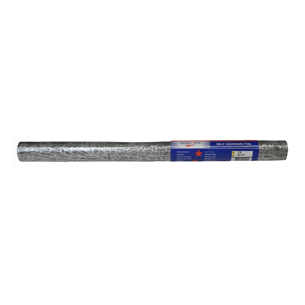 Ariel donker zilver 45 cm x 2 mtr