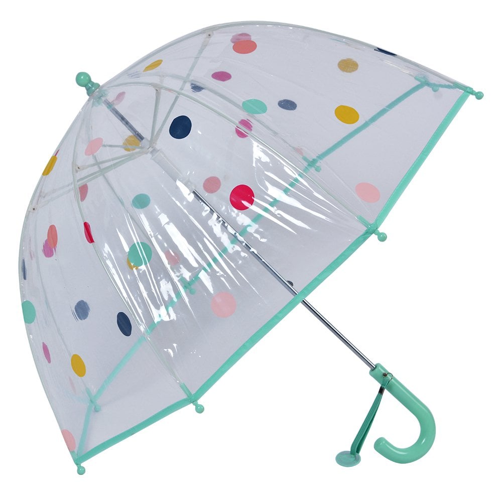 Kinderparaplu Ø 65x65 cm Groen Kunststof Stippen Paraplu Kids
