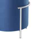 Hocker Mashike Blauw 41x46 cm