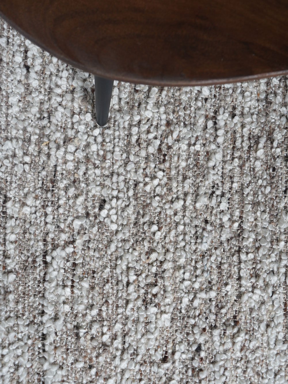 Vloerkleed Mica Beige Rond ø200 cm