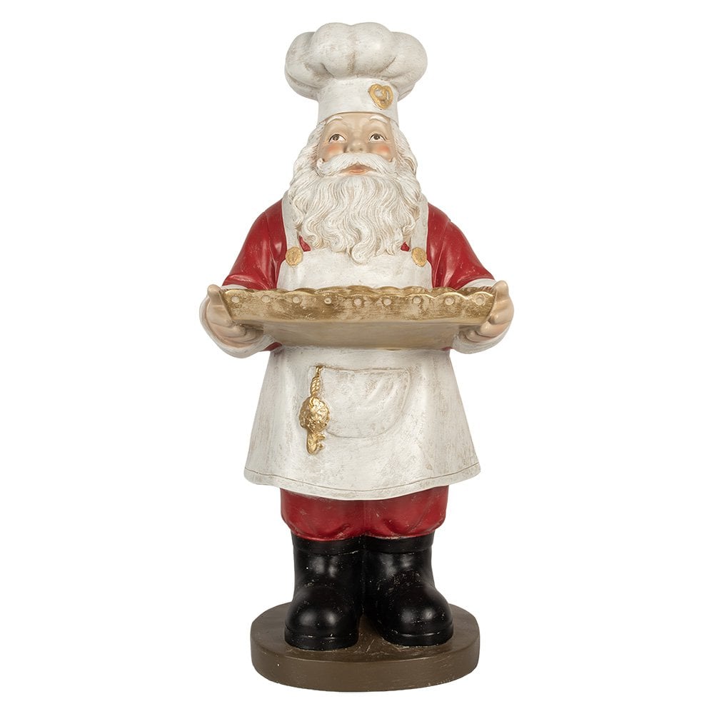 Kerstdecoratie Kerstman 40x39x81 cm Rood Kunststof