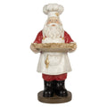 Kerstdecoratie Kerstman 40x39x81 cm Rood Kunststof