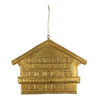 Hanger ijzer chalet b goud 23cm