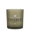 Theelichthouder wijn chablis taupe small 8cm