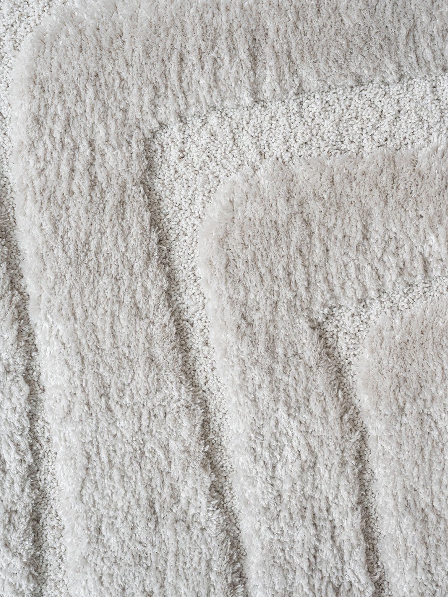 Vloerkleed Lima Creme Rond ø160 cm