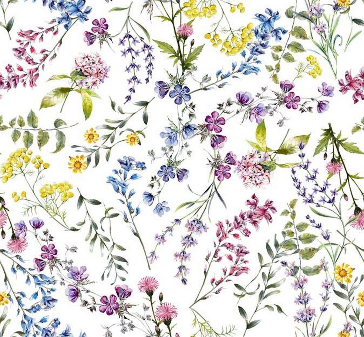 Meadow Flowers Tafelzeil 140cmx20mtr