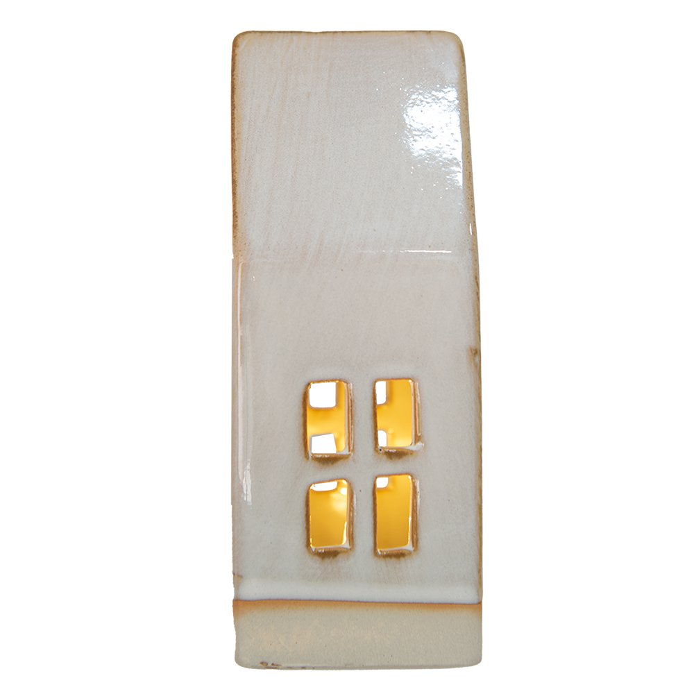 Decoratie Huis 15 cm Beige Porselein