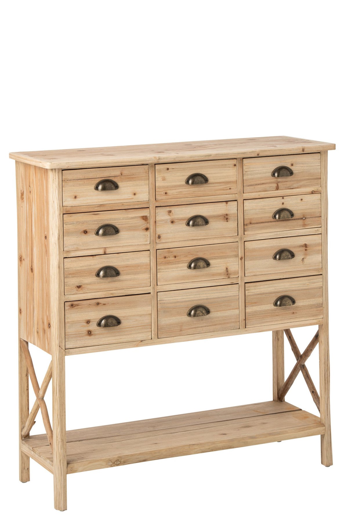 J-Line kast Chamonix - dennenhout - naturel