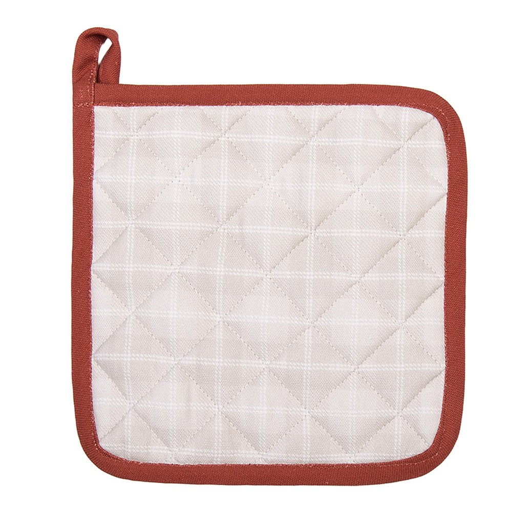 Pannenlap 20x20 cm Beige Katoen