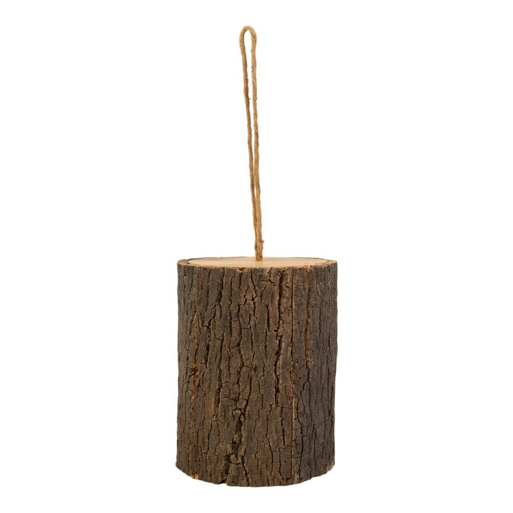 Vogelhuisje boomstam h20 d16cm