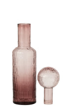 J-Line Fles - glas - bordeaux - large