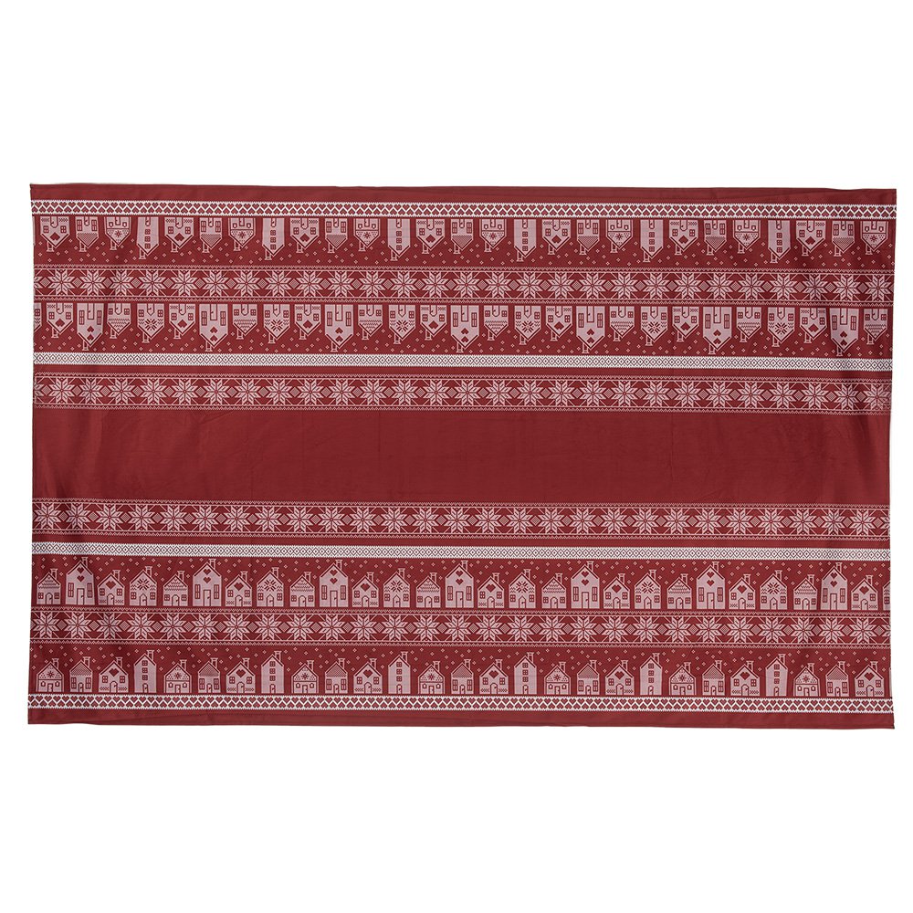 Tafelkleed 140x220 cm Rood Polyester
