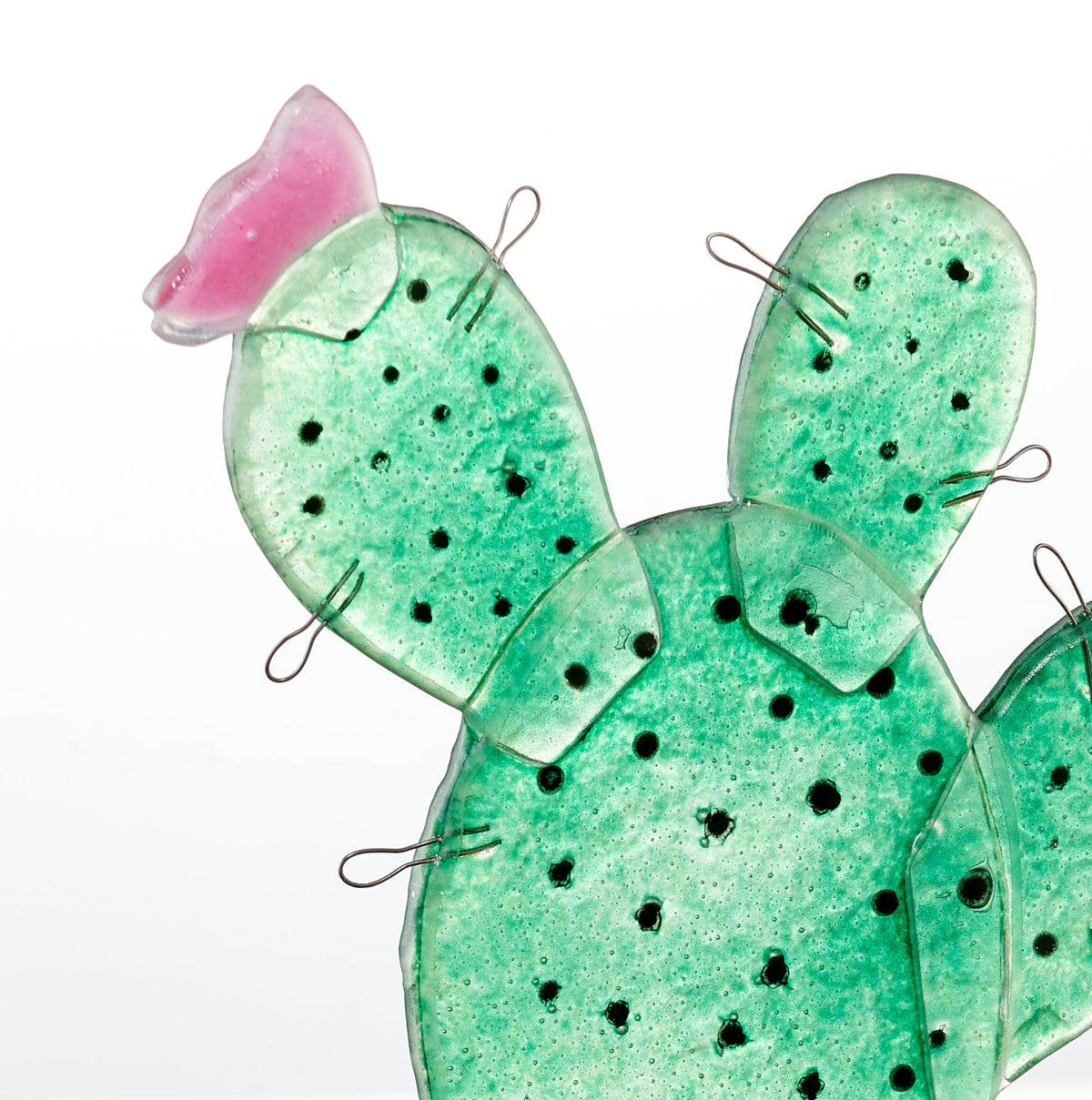 Tropische cactus klein 12x19x30 groen