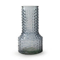 Vaas 'elma' blauw h25,5 d14 cm