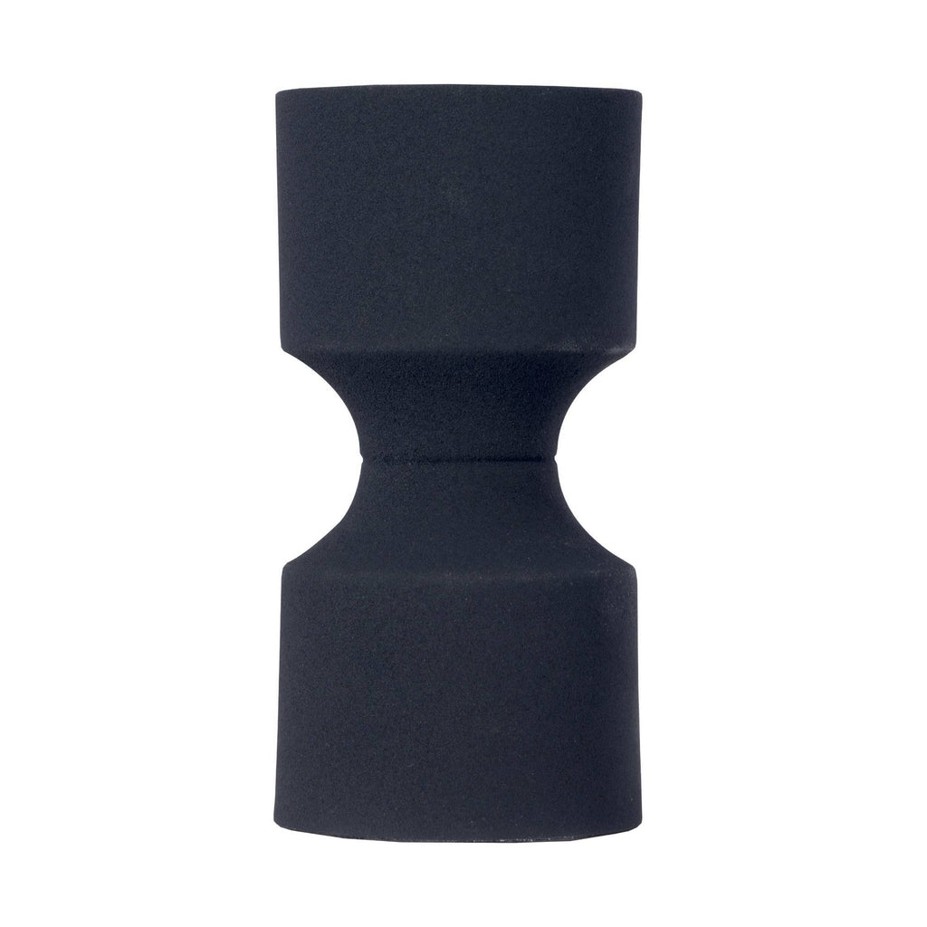Kandelaar Ozamis Zwart 10x10x20cm