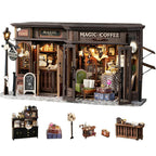 Cutebee, 3D DIY Huisje, Magic Coffee Shop, F041-B, 28,6x13,5x14,5cm