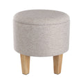 Hocker Mashike Beige 39x40cm