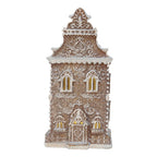 Gingerbread house met LED 3 x AAA Bruin Kunststof